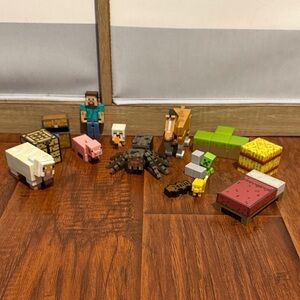Minecraft toy lot